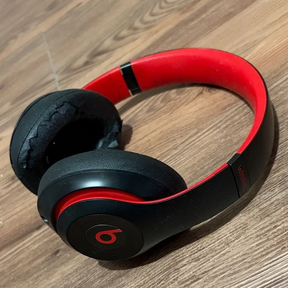 Beats Black and Red Headphones